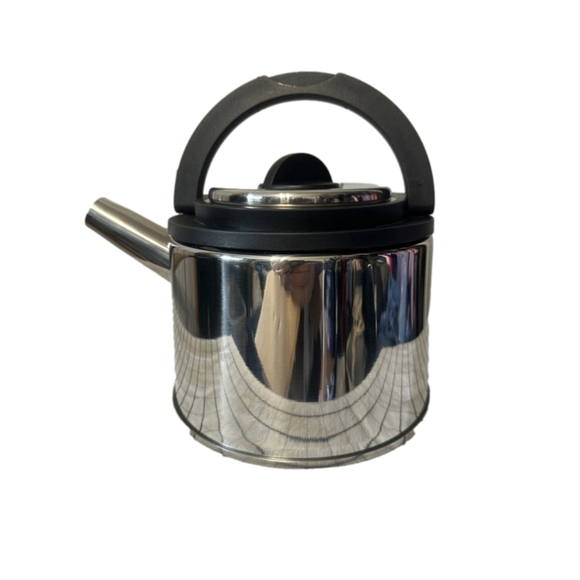 BergHOFF Other - BergHOFF Cubo Whistling Teakettle 2.1 Qt Silver Black
